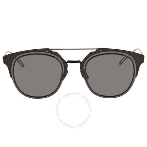 dior sunglases composit|Dior Composit Gray Ar 2K Round Men's Sunglasses .